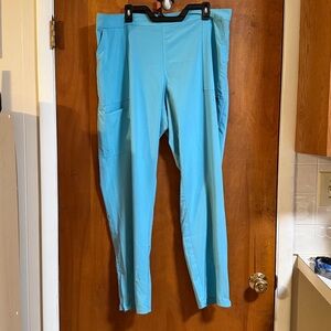 Light Blue Scrub Pants
